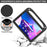 For Lenovo Tab P11 Gen 2 Hand Grip EVA Tablet Case Kickstand Shockproof Tablet Cover - Black - 4