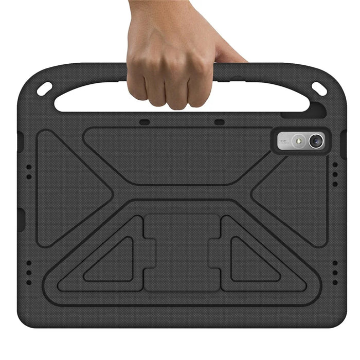 For Lenovo Tab P11 Gen 2 Hand Grip EVA Tablet Case Kickstand Shockproof Tablet Cover - Black - 5