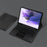 Stand Leather Case for Samsung Galaxy Tab S10+ / S9+  / S8+ / S7+ / S7 FE Detachable Keyboard with Pen Slot and Touchpad - 6