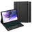 For Samsung Galaxy Tab S10+ / S9+  / S8+ / S7+ / S7 FE Backlight Touchpad Bluetooth-Compatible Keyboard with Pen Slot Leather Tablet Case - 2