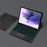 For Samsung Galaxy Tab S10+ / S9+  / S8+ / S7+ / S7 FE Backlight Touchpad Bluetooth-Compatible Keyboard with Pen Slot Leather Tablet Case - 6
