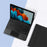 Stand Cover for Samsung Galaxy Tab S10 FE / S9 FE / S9 / S8 / S7 PU Leather Case + Wireless Detachable Keyboard with Pen Slot and Touchpad - 4
