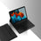 Stand Cover for Samsung Galaxy Tab S10 FE / S9 FE / S9 / S8 / S7 PU Leather Case + Wireless Detachable Keyboard with Pen Slot and Touchpad - 6