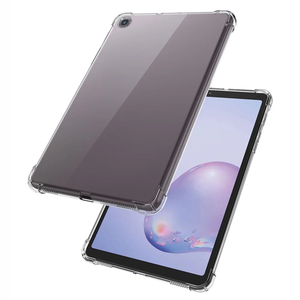 For Samsung Galaxy Tab A7 Lite 8.7-inch TPU Tablet Case Reinforced Corners Anti-drop Transparent Cover - 2