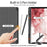 DUX DUCIS Domo Series for Samsung Galaxy Tab S9 Tablet Case PU Leather Stand Shell Tri-Fold Folio Cover - Black - 2