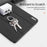 DUX DUCIS Domo Series for Samsung Galaxy Tab S9 Tablet Case PU Leather Stand Shell Tri-Fold Folio Cover - Black - 4