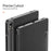 DUX DUCIS Domo Series for Samsung Galaxy Tab S9 Tablet Case PU Leather Stand Shell Tri-Fold Folio Cover - Black - 5