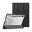 DUX DUCIS TOBY Series For Samsung Galaxy Tab S9+ PU Leather Tri-fold Stand Cover Auto Wake Sleep Tablet Case with Pencil Holder - Black - 7