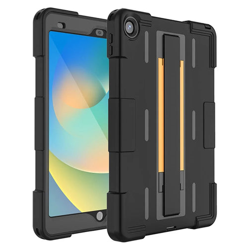SP Full Body Shockproof Case for iPad 10.2 (2021) /  (2020) / (2019) , IP68 Waterproof Hand Strap Kickstand Tablet Cover with Screen Protector - 1