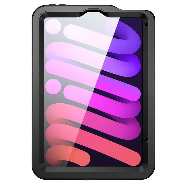 FS Tablet Case for iPad mini (2024) / mini (2021) IP68 Waterproof Shockproof Dustproof Kickstand Cover with Screen Protector - 2