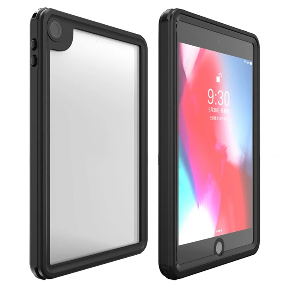 FS Tablet Waterproof Case for iPad mini (2019) 7.9 inch IP68 Full-Body Dustproof Protective Cover with Screen Protector - 2