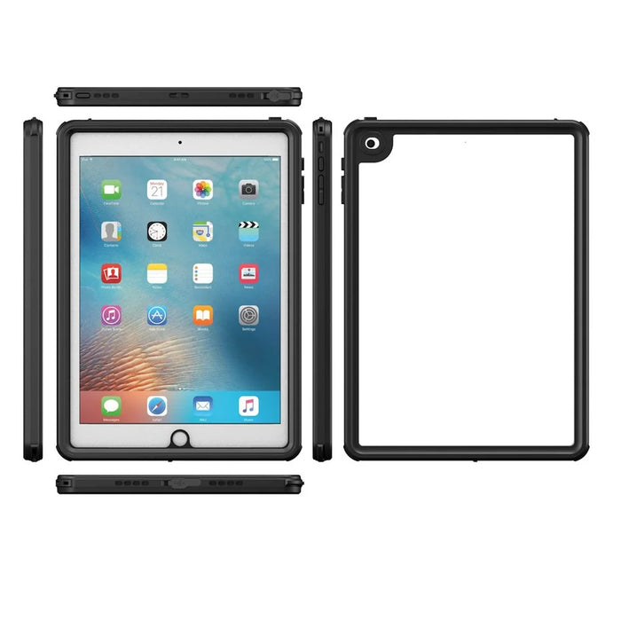 FS Waterproof Tablet Case for iPad 9.7-inch (2017) / (2018) , Water Resistant IP68 All Round Protective Cover with Screen Protector - 3