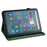 For Amazon Fire Max 11 PU Leather Wallet Tablet Case Imprinted Butterfly Stand Tablet Cover - Green - 2
