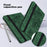 For Amazon Fire Max 11 PU Leather Wallet Tablet Case Imprinted Butterfly Stand Tablet Cover - Green - 5