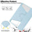 Tablet Case with Wireless Keyboard for Samsung Galaxy Tab S9+ , 360-Degree Rotating Stand PU Leather+Acrylic Cover - Sky Blue - 6
