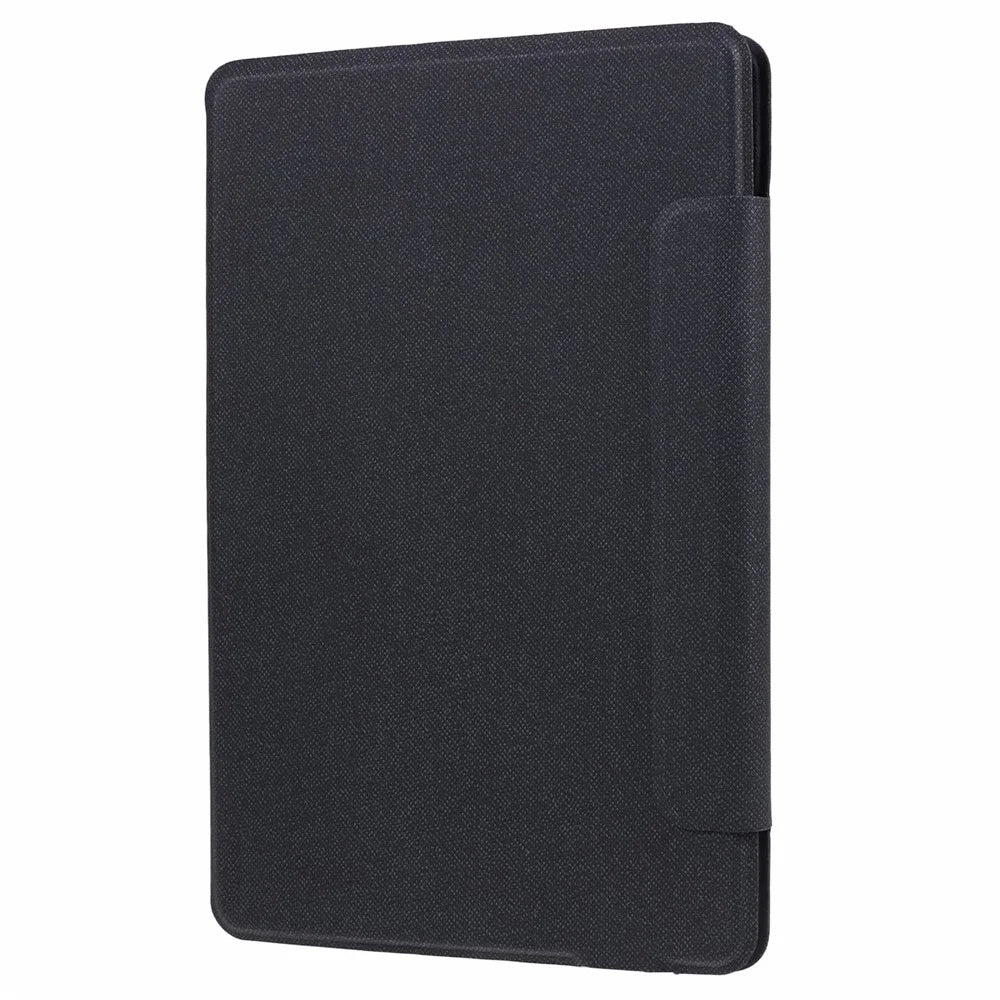 For Samsung Galaxy Tab S10 FE / S9 FE / S9 Leather Case + Touchpad Bluetooth-Compatible Keyboard with Backlit - 4