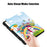 For Amazon Fire HD 10 (2023) PU Leather Tri-fold Stand Case Pattern Printing Auto Wake / Sleep Tablet Cover - Horse - 3