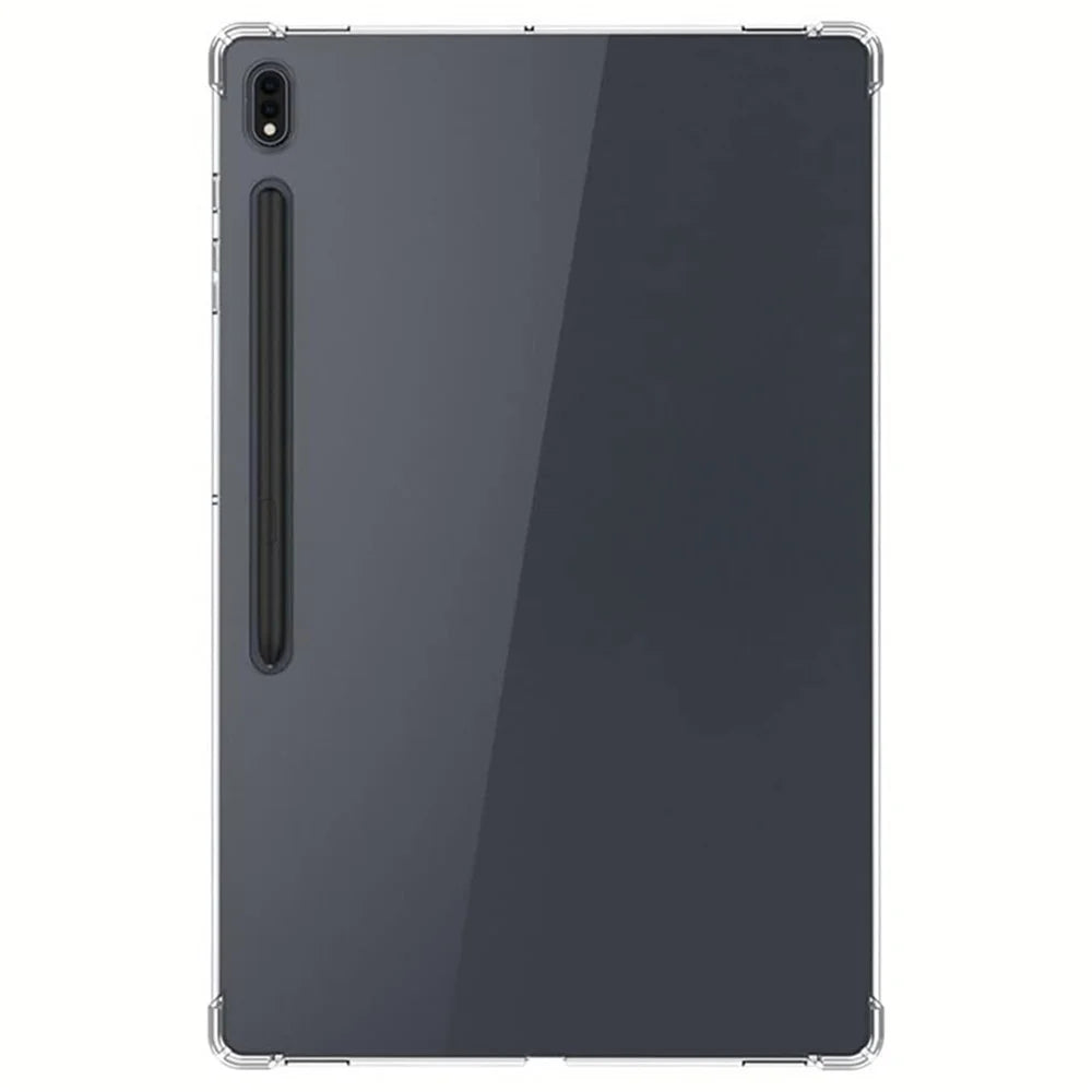 For Samsung Galaxy Tab S7 / S8 Anti-drop Tablet Case Reinforced Corners Transparent TPU Cover - 3
