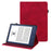 For Amazon Kindle 6 inch (2024) / (2022) PU Leather E-Reader Case Pattern Imprinted Card Holder Stand Cover - Red - 1