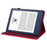 For Amazon Kindle 6 inch (2024) / (2022) PU Leather E-Reader Case Pattern Imprinted Card Holder Stand Cover - Red - 2
