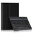 For Huawei Qingyun C7 Leather Stand Tablet Case with Detachable Magnetic Wireless Keyboard (Without Touchpad) - Black - 1