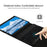 For Huawei Qingyun C7 Leather Stand Tablet Case with Detachable Magnetic Wireless Keyboard (Without Touchpad) - Black - 5