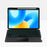 For Huawei MatePad 11.5 Leather Case + Bluetooth-compatible Keyboard with Backlight Trackpad - Black - 2