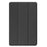 For Samsung Galaxy Tab A9 Tri-fold Stand PU Leather Tablet Case Full Protection Tablet Cover - Black - 7