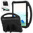 For Samsung Galaxy Tab S11 / S10 Lite / S10 FE / S9 FE / S9 / S8 / S7 EVA Protective Cover Tablet Shell Grip Handle Kickstand Case - Black - 1