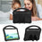 For Samsung Galaxy Tab S11 / S10 Lite / S10 FE / S9 FE / S9 / S8 / S7 EVA Protective Cover Tablet Shell Grip Handle Kickstand Case - Black - 3