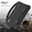 For Samsung Galaxy Tab S11 / S10 Lite / S10 FE / S9 FE / S9 / S8 / S7 EVA Protective Cover Tablet Shell Grip Handle Kickstand Case - Black - 5