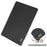 For Lenovo Tab M10 5G Tri-fold Stand Smart Cover PU Leather Auto Wake / Sleep Tablet Case - Black - 7