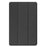 For Samsung Galaxy Tab A9+ PU Leather Tablet Case Tri-Fold Stand Cover with Auto Sleep / Wake - Black - 7