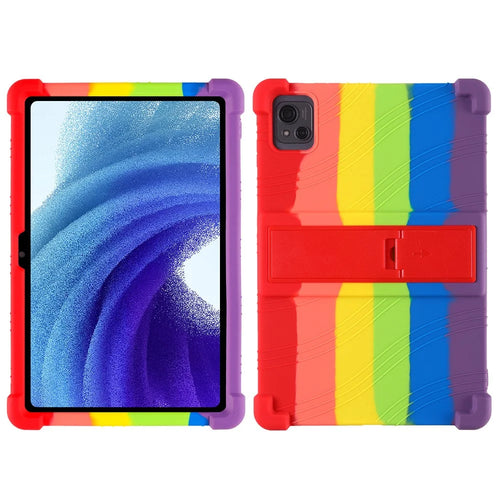 For Blackview Oscal Pad 13 Silicone Tablet Case PC Kickstand Anti-Slip Protective Cover - Multi-color - 1