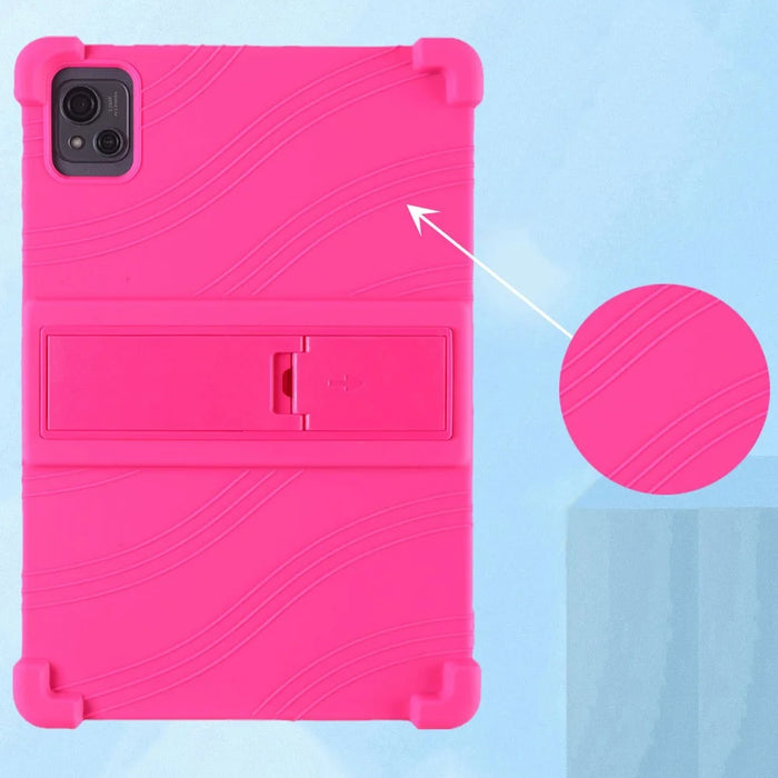For Blackview Oscal Pad 13 Silicone Tablet Case PC Kickstand Anti-Slip Protective Cover - Multi-color - 6