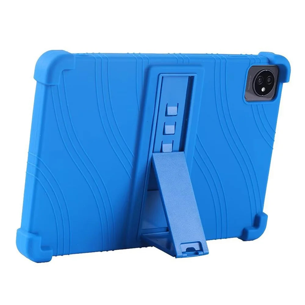 For Blackview Oscal Pad 60 PC Kickstand Tablet Case Soft Silicone Protective Cover - Black - 2