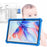 For Blackview Tab 11 WiFi Tablet Silicone Case PC Kickstand Anti-drop Corner Tablet Cover - Black - 7