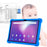 Silicone Case for Blackview Tab 11 SE , Anti-scratch Protective Tablet Cover with PC Kickstand - Rose - 2
