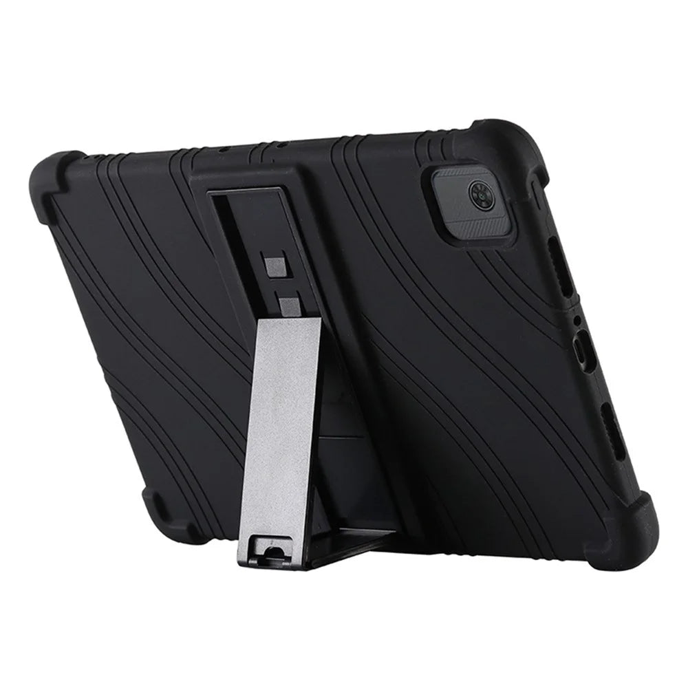 For TCL Tab 10 5G 9183G Silicone Tablet Case Foldable PC Kickstand Tablet Back Cover - Multi-color - 2