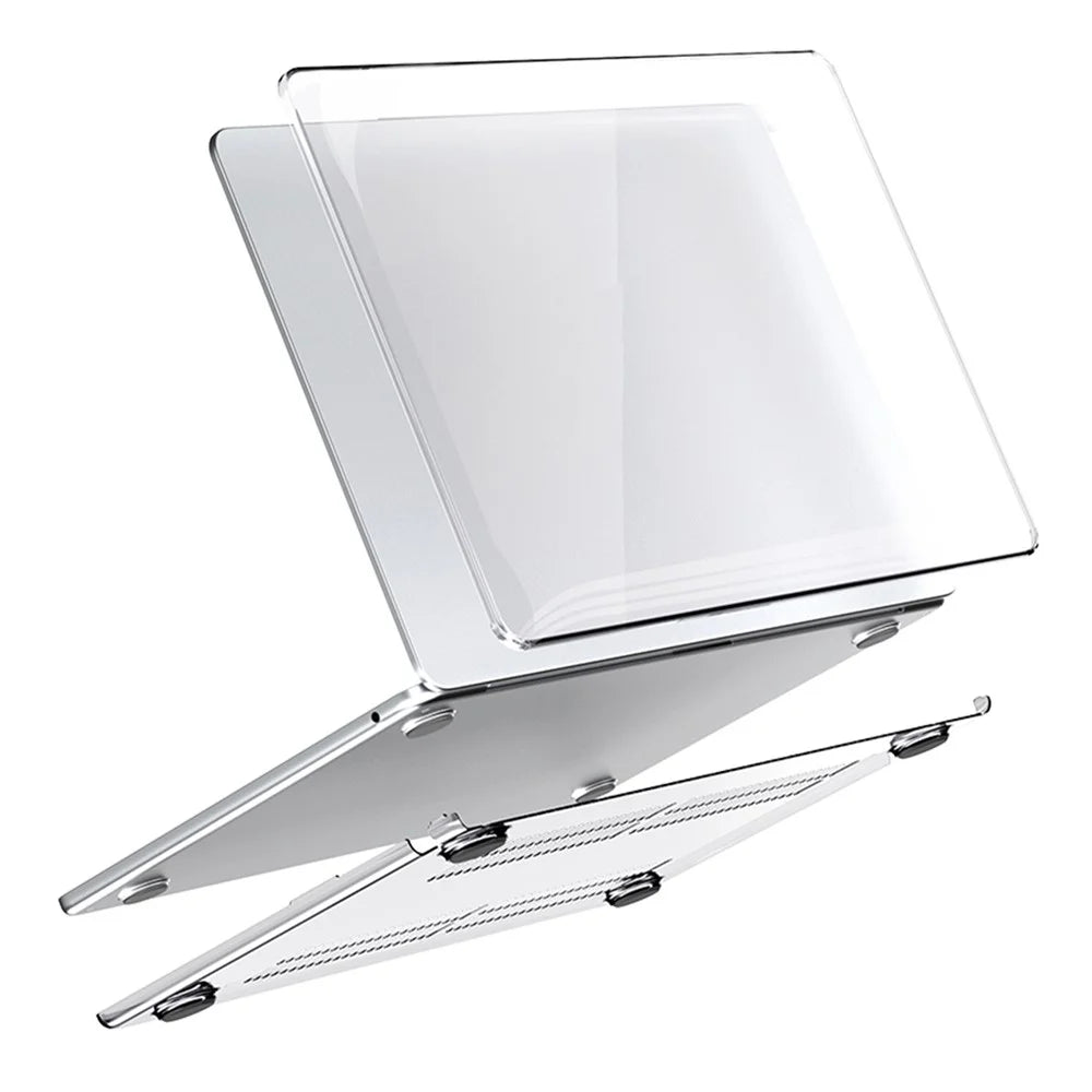 LENTION For Macbook Air 15 inch (2026) A3448 / (2025) A3241 / (2024) A311 / (2023) A2941 Hard PC Case Full Protection Anti-Scratch Laptop Cover - 1
