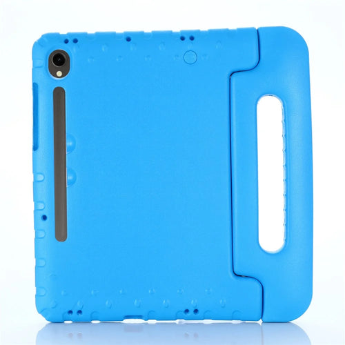 For Samsung Galaxy Tab S11 / S10 Lite / S9 / S10 FE / S11 / S10 Lite / S9 FE Protective EVA Kids Cover Handle Kickstand Shockproof Tablet Case - Blue - 1