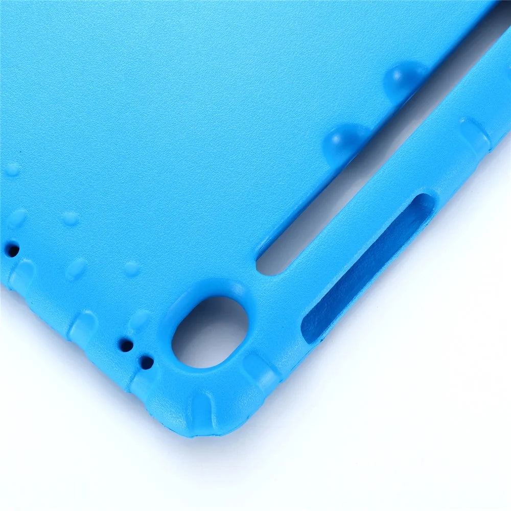 For Samsung Galaxy Tab S11 / S10 Lite / S9 / S10 FE / S11 / S10 Lite / S9 FE Protective EVA Kids Cover Handle Kickstand Shockproof Tablet Case - Blue - 7