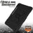 Anti-scratch Silicone + PC Tablet Case for Samsung Galaxy Tab S9 Butterfly Shape Kickstand Cover with Shoulder Strap - Black - 5