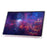 For Samsung Galaxy Tab S9+ Origami Tri-fold Stand Cover PU Leather+Acrylic+TPU Auto Wake / Sleep Tablet Case - Pink - 2
