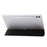 For Samsung Galaxy Tab S9 Ultra Tri-fold Stand Folio Smart Case PU Leather+Acrylic+TPU Clear Tablet Cover - Black - 3