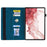 For Samsung Galaxy Tab S9 Ultra PU Leather Tablet Wallet Cover Pencil Holder Loop Tablet Case with Stand - Blue - 2