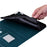 Anti-drop Tablet Case for Nokia T20 PU Leather Butterfly Flower Imprinted Card Holder Stand Cover - Dark Blue - 7