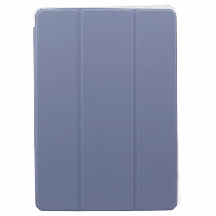 For Samsung Galaxy Tab S9 Shockproof Case Tri-fold PU+Acrylic+TPU Tablet Cover Support Auto Wake / Sleep - Purple - 2