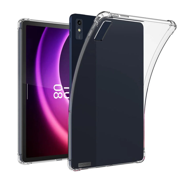For Lenovo Tab M10 5G TPU Tablet Case Transparent Cover Reinforced Corners Anti-drop Shell - 1