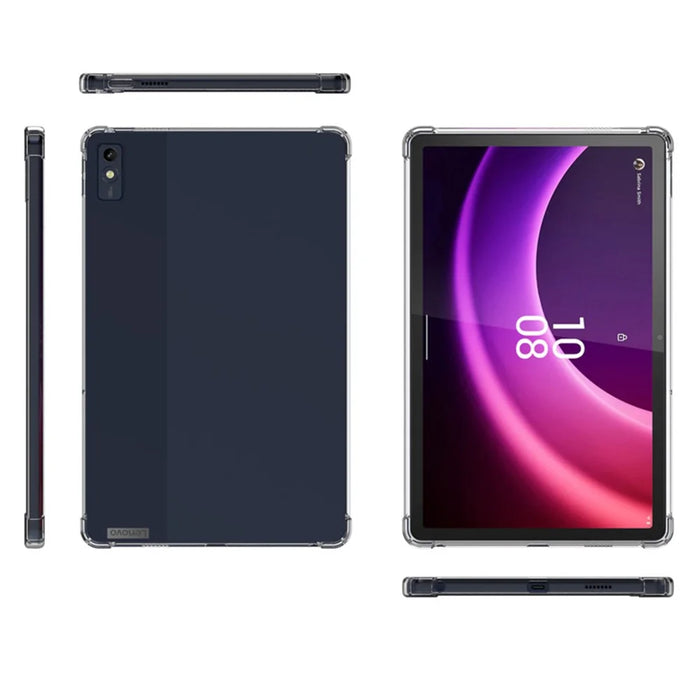 For Lenovo Tab M10 5G TPU Tablet Case Transparent Cover Reinforced Corners Anti-drop Shell - 6